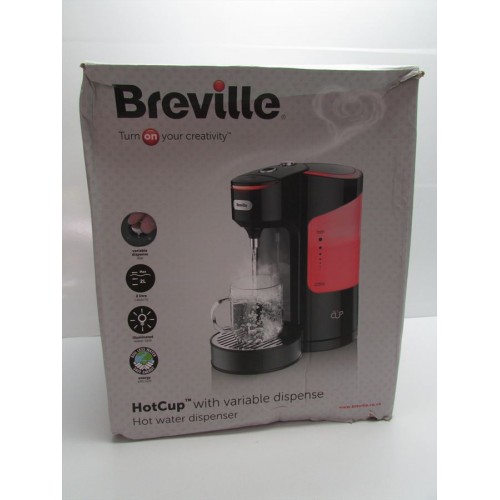 Calentador de agua para infusiones Breville roja -2-
