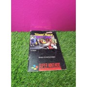 Manual Super Nintendo Stunt Race FX PAL ESP