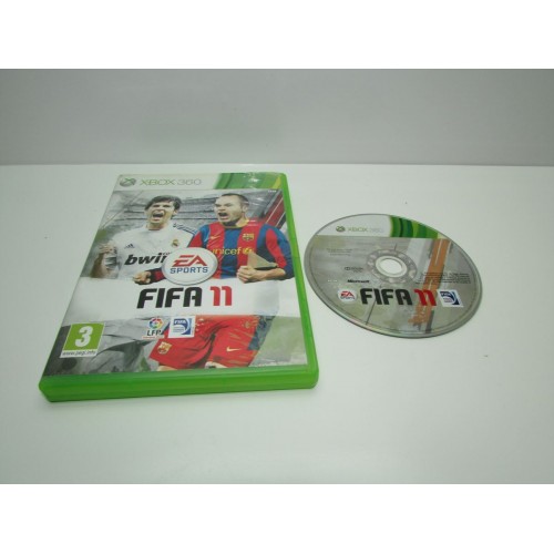 Juego Xbox 360 Fifa 11 en caja