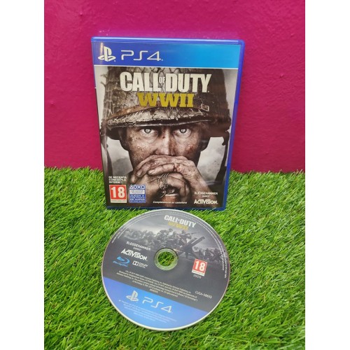 Juego PS4 Call of Duty WWII en caja PAL ESP