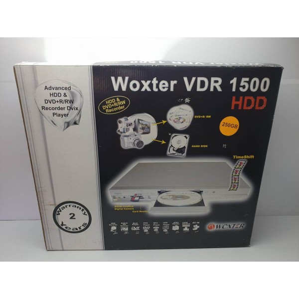 DVD Grabador Woxter VDR-1500 Nuevo