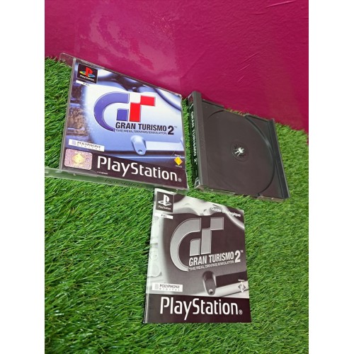 Caja y manual Play Station 1 Gran Turismo 2