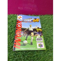 Manual Nintendo 64 N64 International Superstar Soccer 64