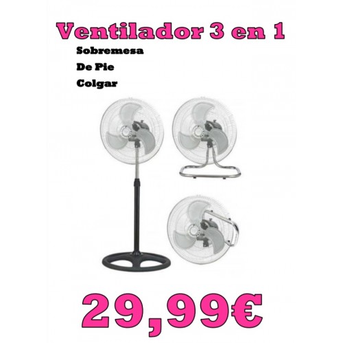 Ventilador Industrial 3en1 55w Nuevo -2-