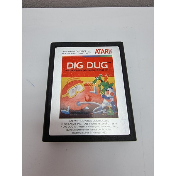 Juego Atari 2600 Suelto Dig Dug