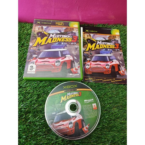 Juego Xbox Midtown Madness 3 PAL UK Comp