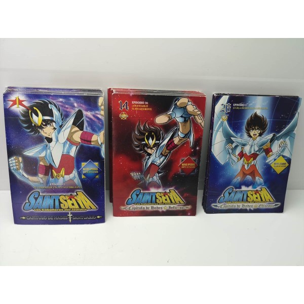 Colección DVD Saint Seiya Caballeros del Zodiaco Marca Completa 31DvdS