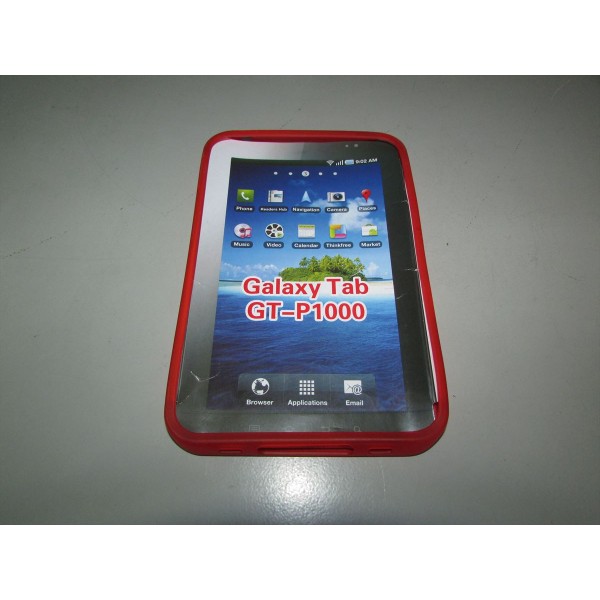 Funda Tablet Samsung Galaxy Tab PGT-P1000 Roja