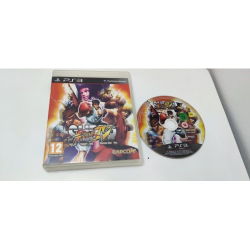Juego Sony PS3 Super Street Fighter IV en caja