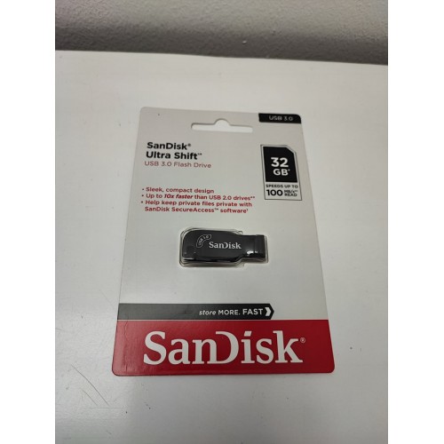 Pendrive Sandisk 32GB USB 3.0 Nuevo -2-