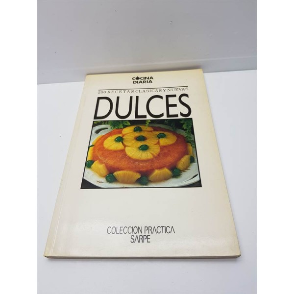 Libro Cocina Dulces