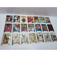 Lote 21 Cartas Colección Marvel 1990