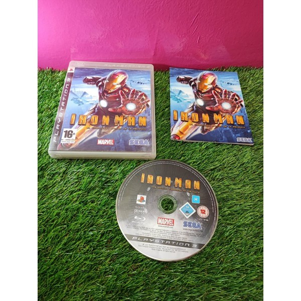 Juego PS3 IronMan Completo