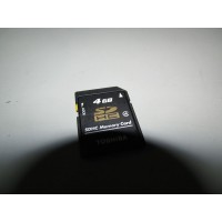 Tarjeta Memoria SD Toshiba 4GB